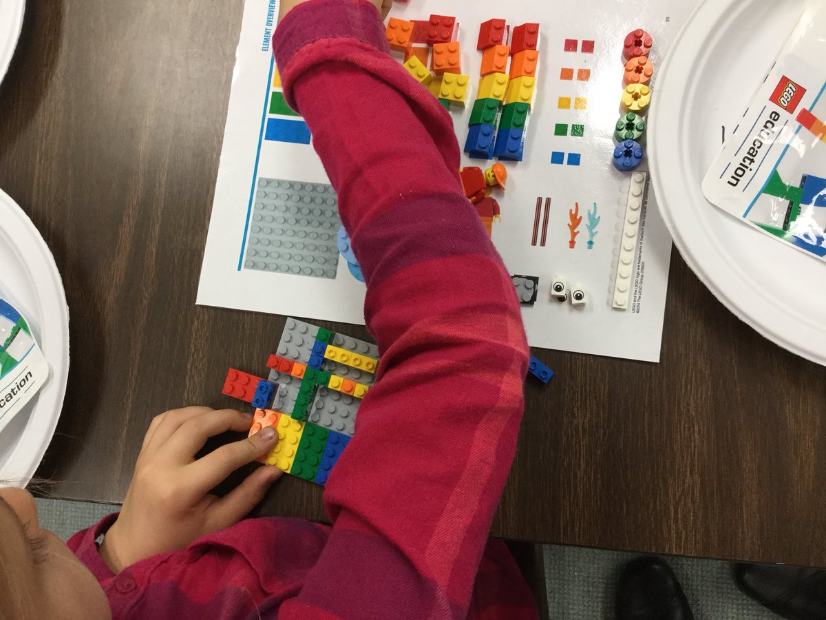 MrsRossMCE's tweet photo. Building symmetrical designs in the MakerSpace with @sstemmon https://t.co/Ee4cmbJvMX