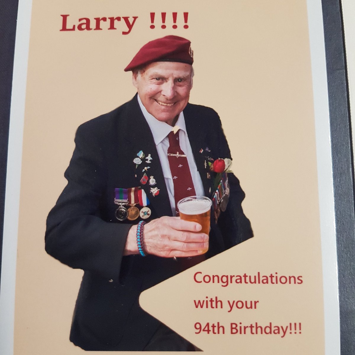 Springcoil_Ltd's tweet photo. Happy 94th birthday Grandad #worldwar2 #army #veteran #paratrooper #Arnhem #proud #family #love #Peace 
#madeinsheffield  (my grandad ) https://t.co/cTiOeRqctO