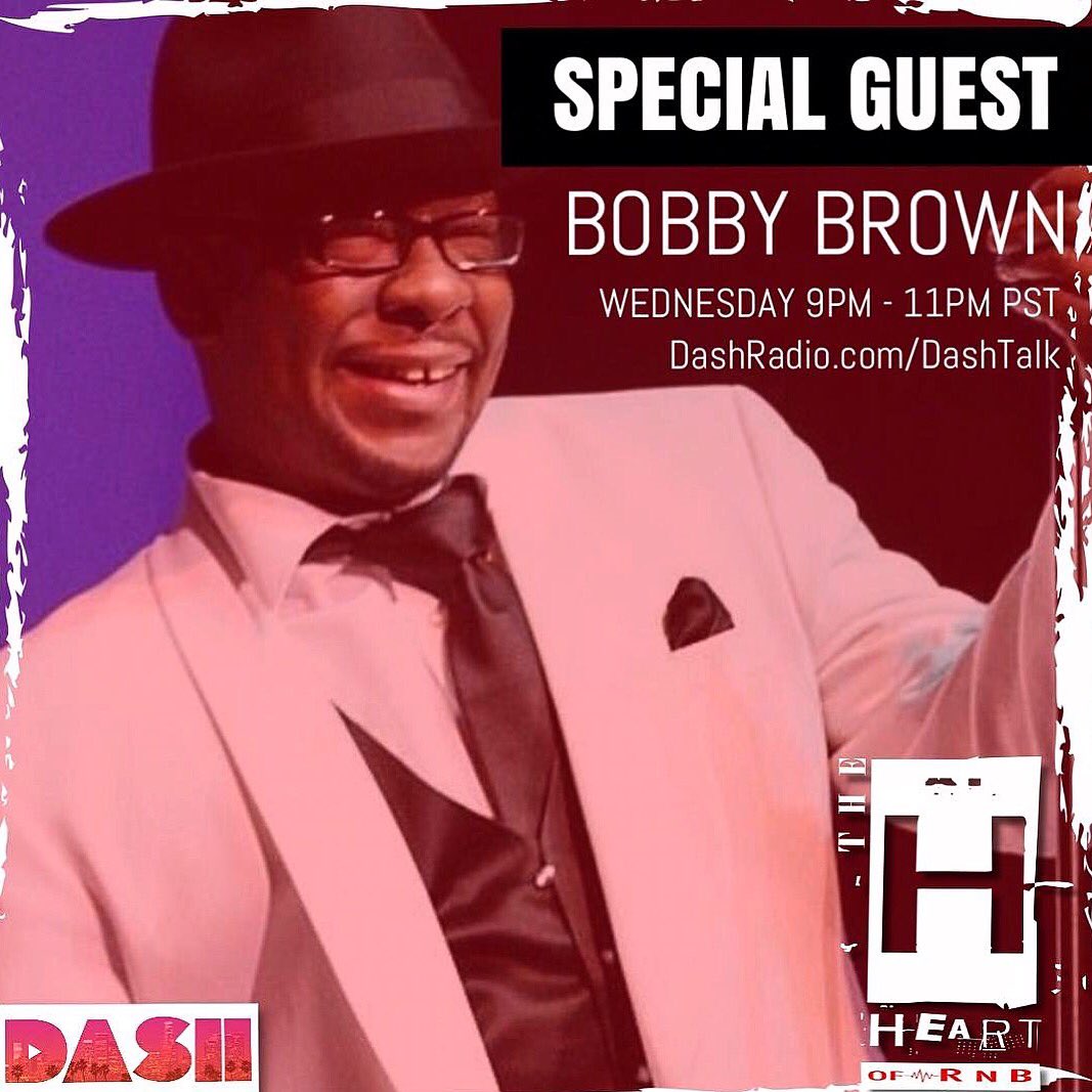 So good to be back to co-host <a href="/theheartofrnb/">THE HEART OF RNB</a> with <a href="/SteveRuselHarts/">Lil Steve</a> tomorrow. Oh... and theee <a href="/KingBobbyBrown/">BOBBY BROWN</a> will be our special guest!! 😁