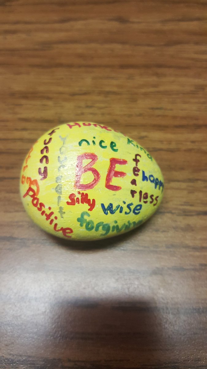 cingold83's tweet photo. Sharing positivity...one stone at a time #forestrocks https://t.co/Ds52c6Uymq