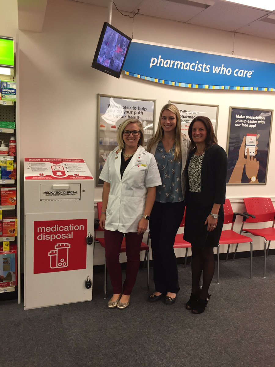 AylaDugan's tweet photo. First #CVS drug disposal kiosk https://t.co/FbZr1TxYmo