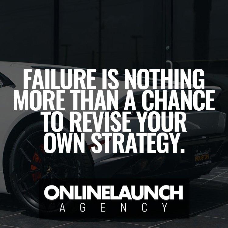 launch_agency's tweet photo. Failure is not a destination - it is a step in the right direction. https://t.co/sRLT06VsqP