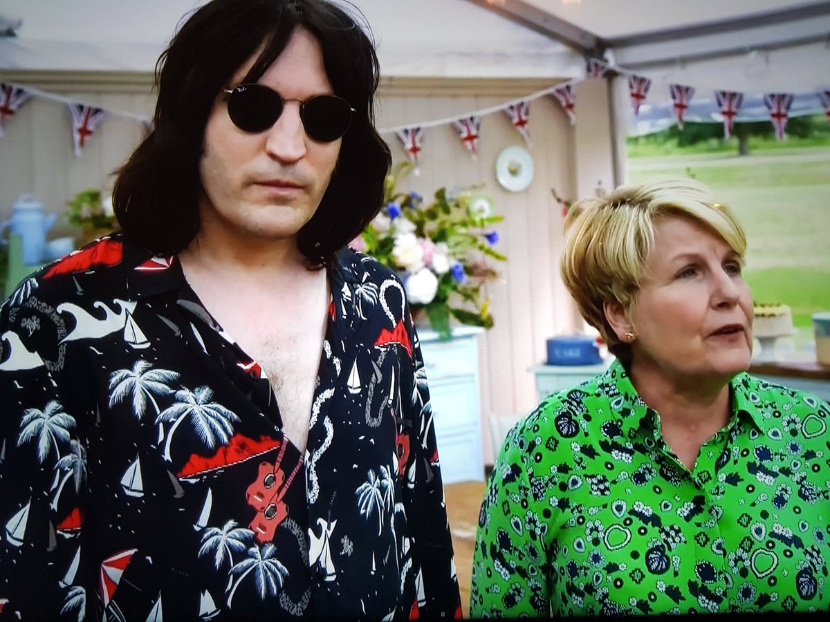 Once upon a time, this image would have panicked the nation.

They've been great though, haven't they? #GBBO