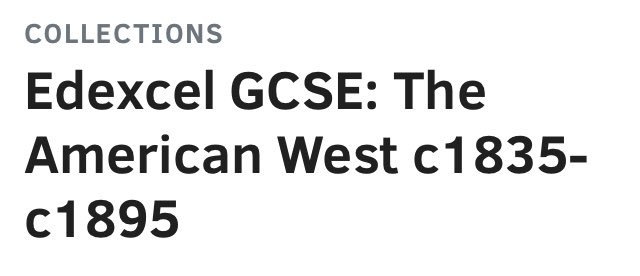 tutor2uHistory's tweet photo. Just published: Edexcel GCSE American West Study Notes - free to all #history #revision #historyedchat https://t.co/QOSvKcjQYk https://t.co/FSZ6N8yEEw