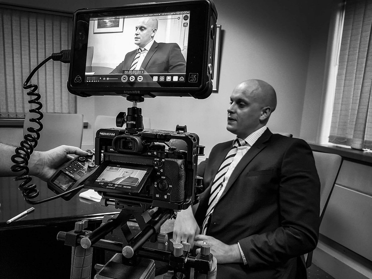 Filming at Withybush General Hospital today. Jay and Dave on camera. <a href="/Atomos_News/">Atomos</a> <a href="/Sony/">Sony</a> <a href="/HywelDdaHB/">Hywel Dda UHB</a> @HywelDdaJobs #recruitment #teamwork