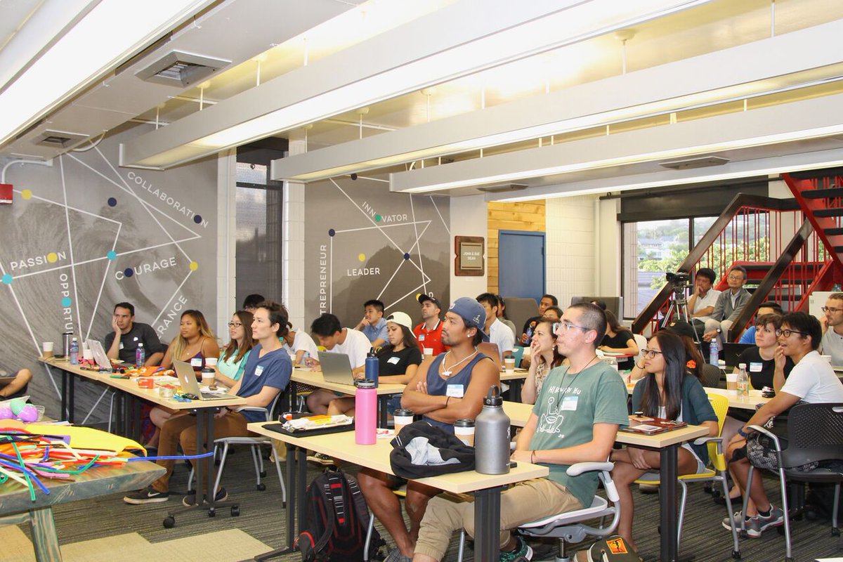 robyonover's tweet photo. Great to be back at the University of Hawaii with the gung-ho entrepeneurs of PACE! #SeeRescueStreamer #HardcoreInventing #PACE https://t.co/wvaxB7udFq