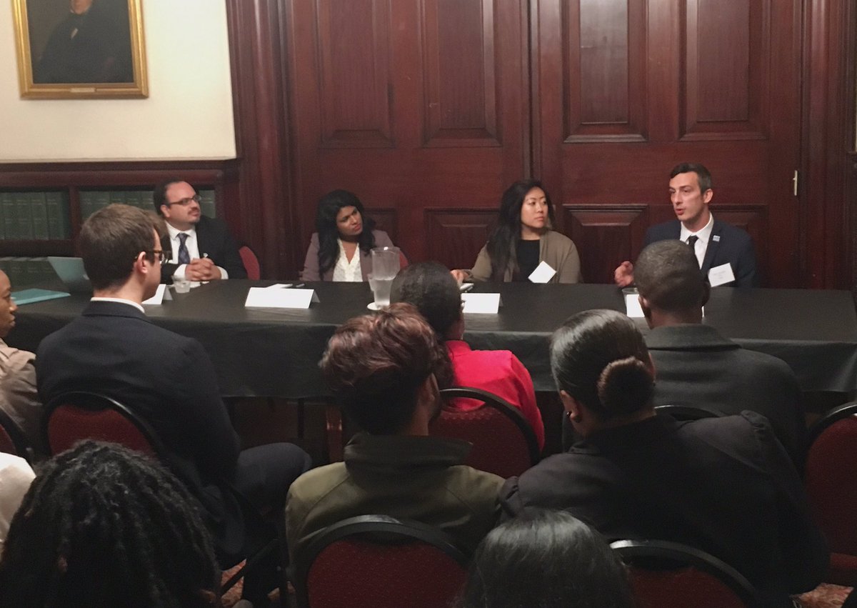 NYDISnet's tweet photo. NYDIS' Chief of Staff talks about #HOWalert during the panel "On the Ground: Engagement Strategies for NYC’s Neighborhoods” #homeownershipny https://t.co/ZiAIthhH3C