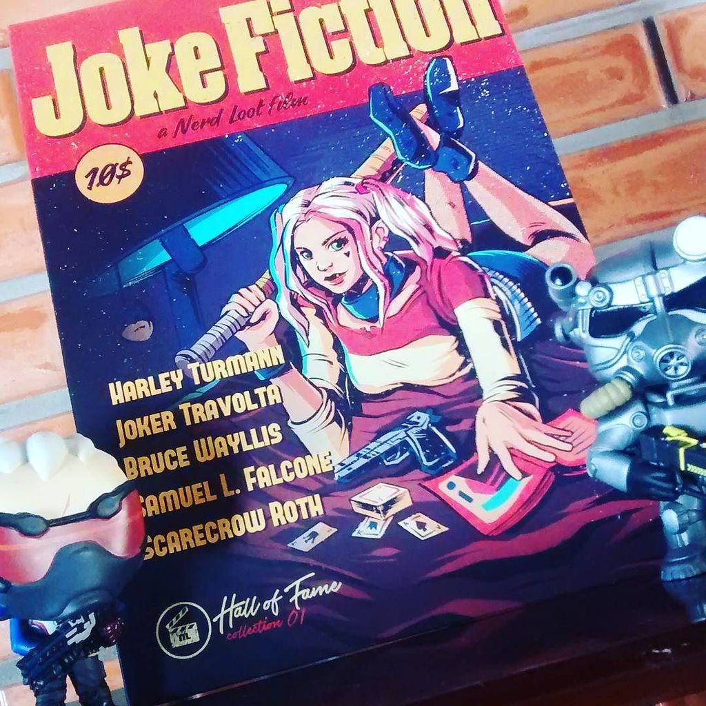 fernando_dupont's tweet photo. #nerdloot #joker #harleyquinn #pulpfiction  #mashup https://t.co/5Ug5u6TKtw https://t.co/oowvf1Rg9R