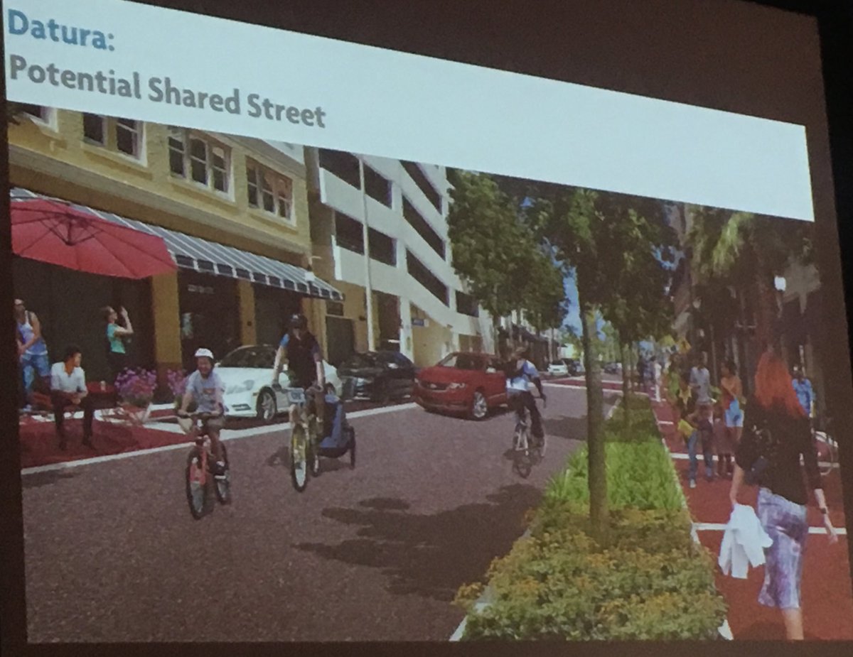 JesseBaileyFL's tweet photo. Datura Street potential shared street concept. #wpbmobility https://t.co/7ixrod0tLu
