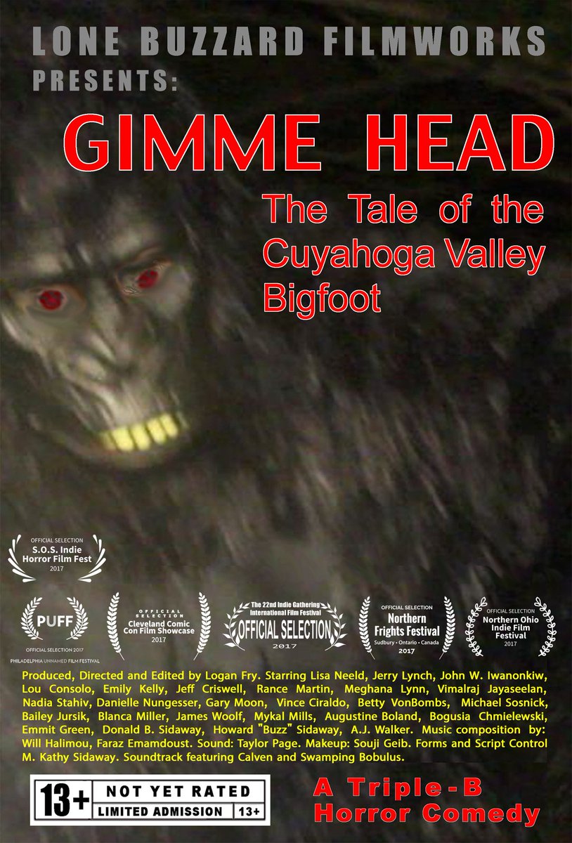 TheBigfootFilm's tweet photo. #Pow! @TheBigfootFilm 😜 Northern Frights Film Festival in Sudbury, Ontario. @shorthorrormovi @Horrorsociety @Fangoria @IndieFilmGrit #film https://t.co/CDS7jyC5qI