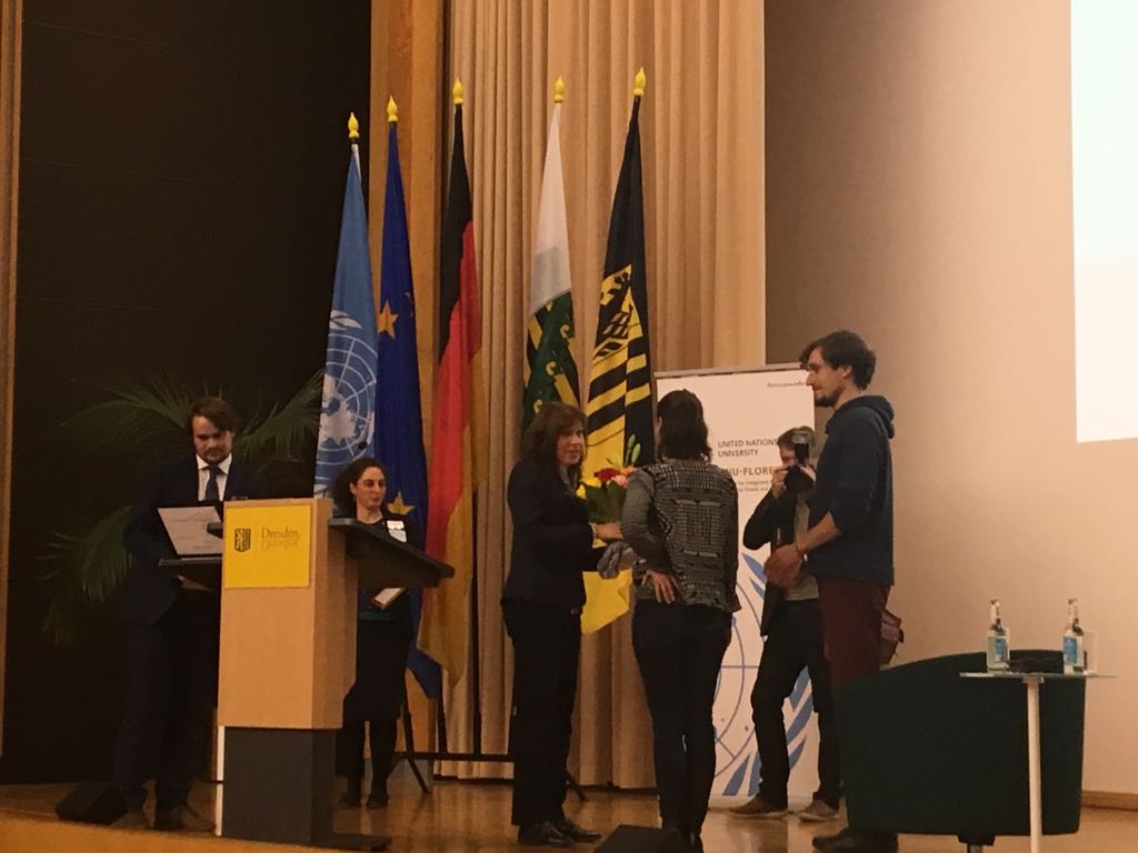 UNUNexus's tweet photo. At #UNDayDresden local initiatives on sustainability are recognised. Congratulations to all winners - keep up the great work! 🙌 #UNDay https://t.co/mKlgu1QoY7