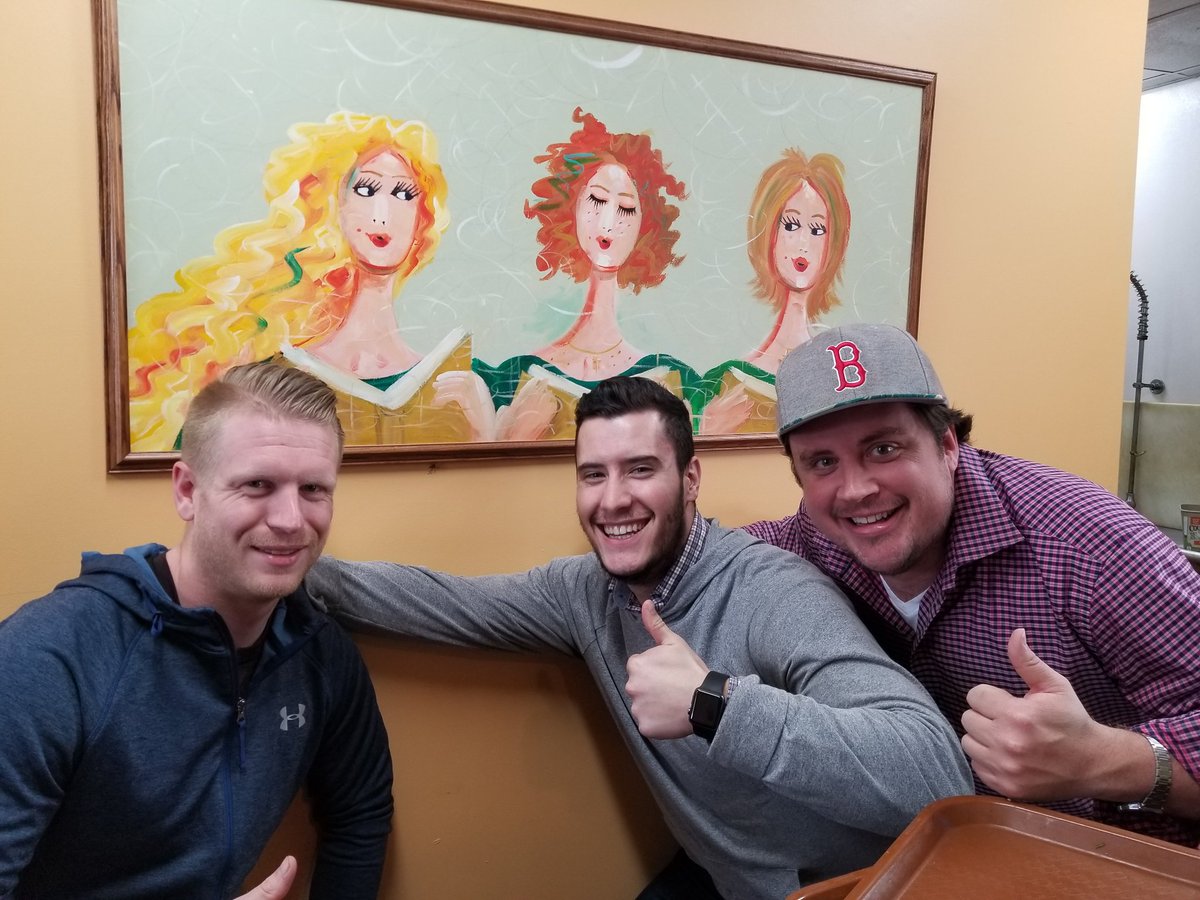 VoiceOfPuck's tweet photo. Eating sandwiches at the best spot in Fort Collins CO. #DeliWorks @writtenbytom @Robtagle20 @RailersHC https://t.co/kyeSNSmmeC
