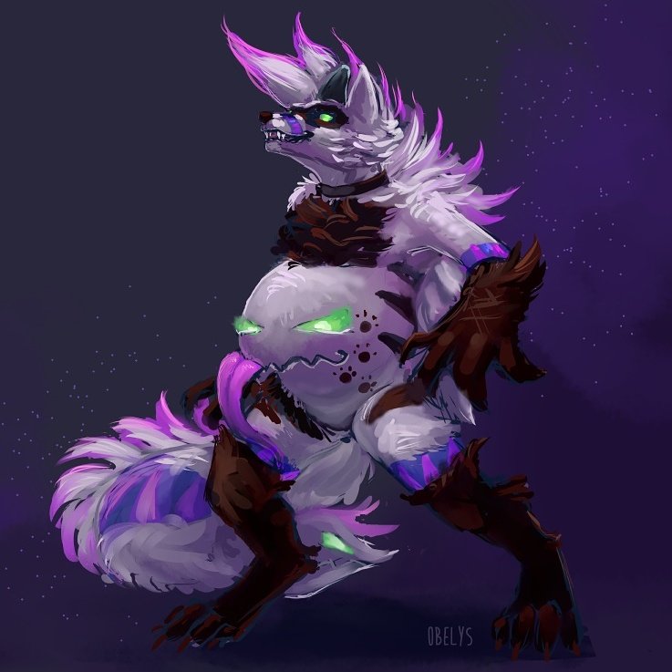 ObelysArt's tweet photo. Spooky speedpaint for Apaperporcupine on FA. I had a lot of fun with this! Took maybe 2hrs? #Halloween #monstery #furryart https://t.co/BbNumRiySz