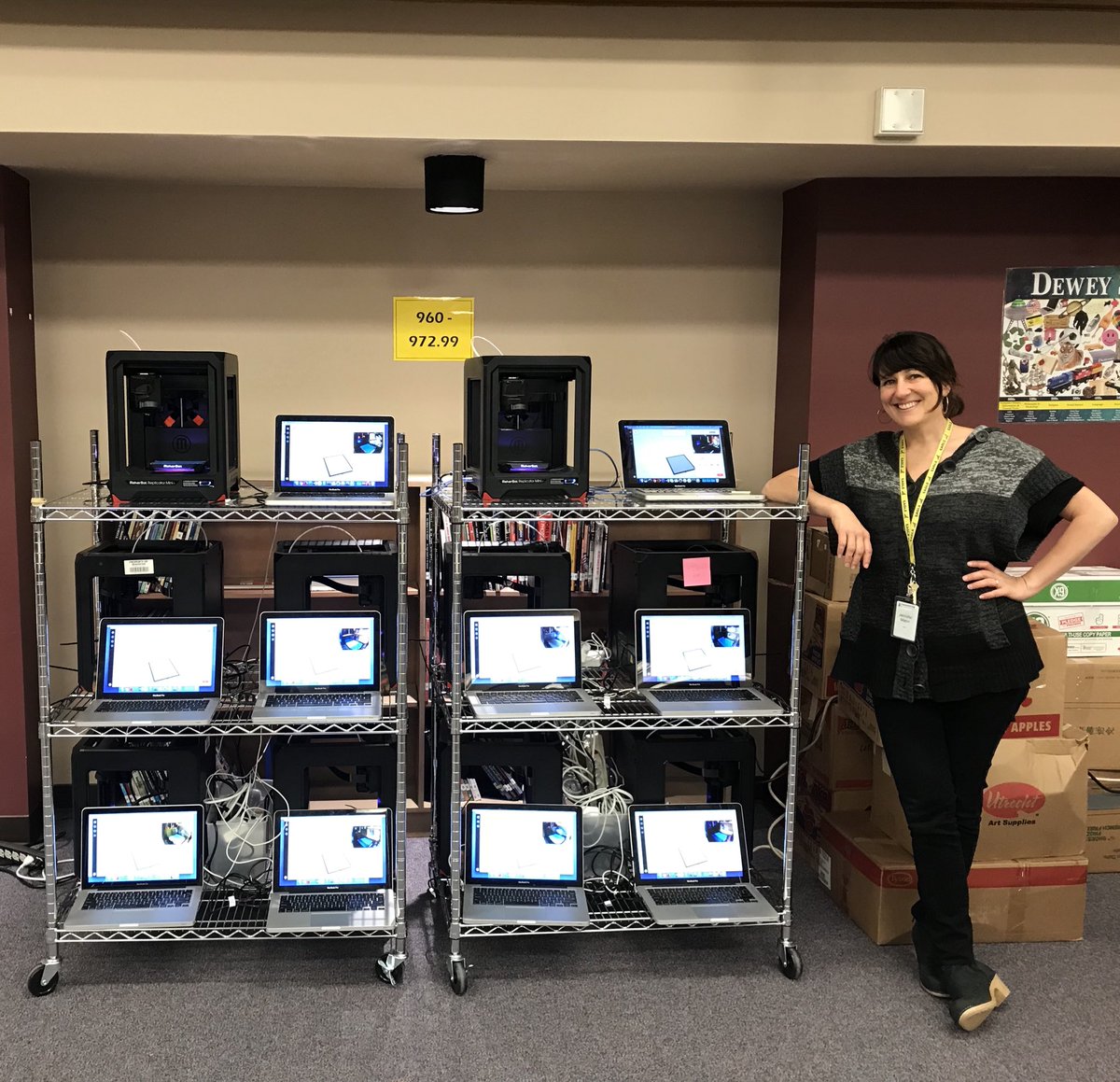 mpmseagles's tweet image. The @makerbot revolution is @ The Park! Our budding engineers &amp;amp; designers are going to change the world! #bsd3d #bsd1thing @bsdfutureready