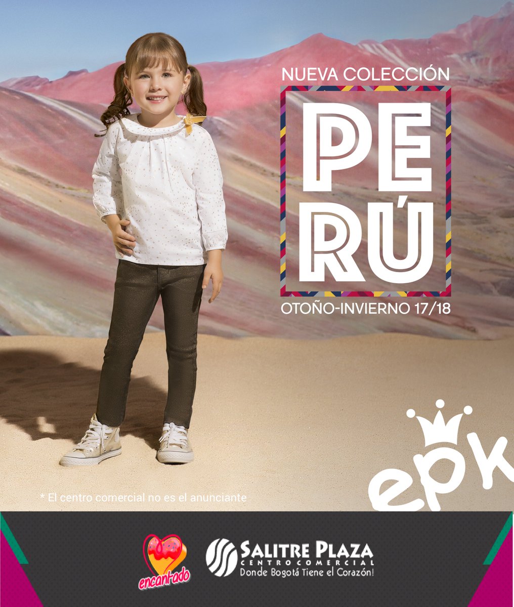salitreplazacc's tweet photo. Lleva tu #LookEPK con la nueva colección Perú y llénate tu closet con lo mejor de la moda infantil. 

Local 249 https://t.co/ltThF8rbDQ