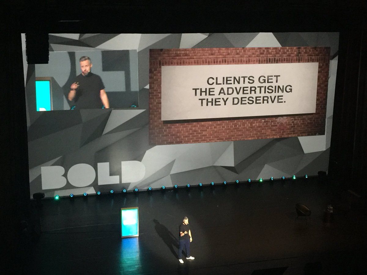 LauraBielske's tweet photo. Agree with @anselmoramos #boldconf not only about advertising. https://t.co/qtdnBq8uoj