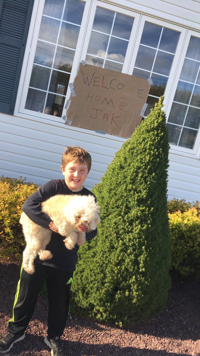 Brookejkb14's tweet photo. Jak is home safe! Thanks so much to everybody who helped look for him we really appreciated itβ€οΈπΆπ #jaksback https://t.co/rF4YPhQUCM