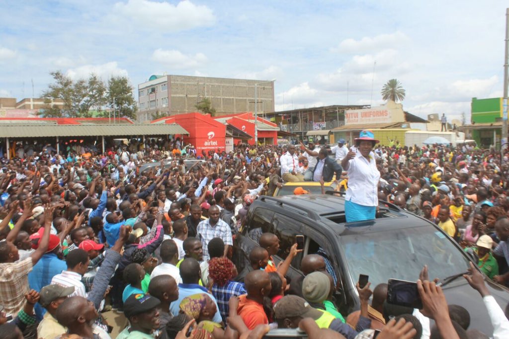 mamangilu's tweet photo. I hosted @RailaOdinga, @Wetangulam, @HassanAliJoho and other @CoalitionNASAKe leaders in Kitui county for a NASA rally. #NoReformsNoElection https://t.co/i0qo5b5XGm