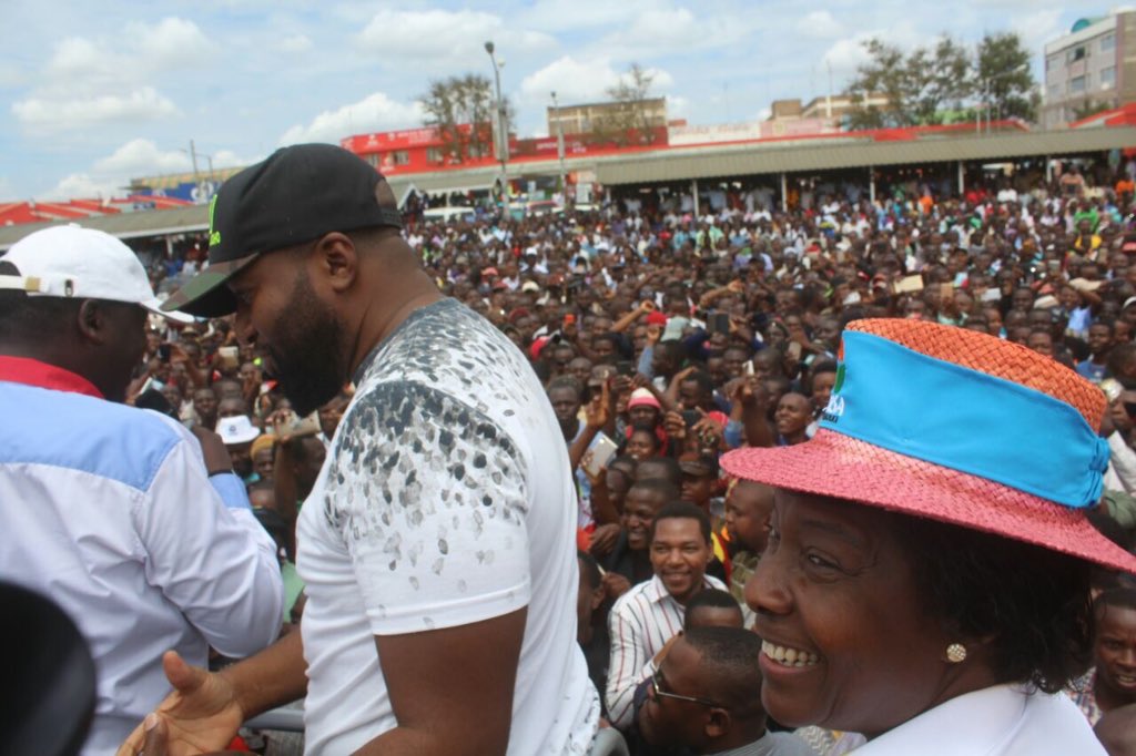 mamangilu's tweet photo. I hosted @RailaOdinga, @Wetangulam, @HassanAliJoho and other @CoalitionNASAKe leaders in Kitui county for a NASA rally. #NoReformsNoElection https://t.co/i0qo5b5XGm