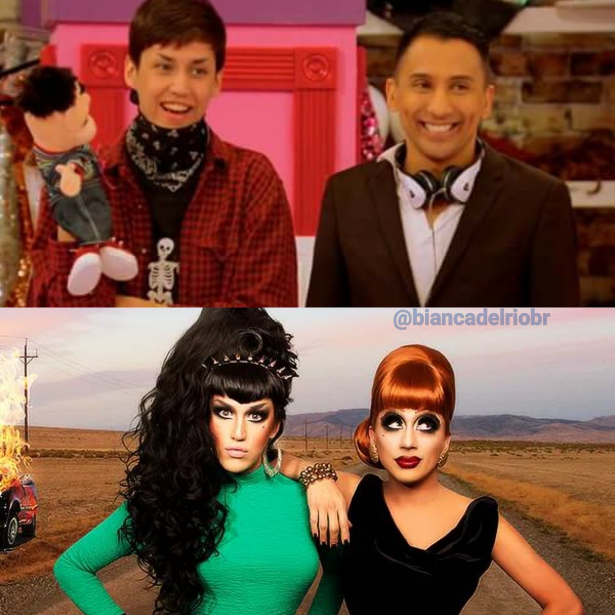 biancadelriobr's tweet photo. #transformationstuesday #biadore #royhaylock #dannynoriega #AdoreDelano #Biancadelrio #DragRace https://t.co/GnS5GKHEce