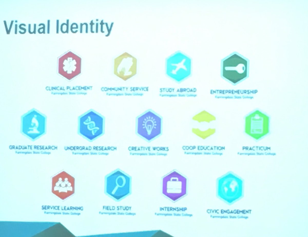 GlobalCareerCen's tweet photo. Creating visual identity for applied learning to speak the same language across campus & reach range of students #ALC2017 @FarmingdaleSC https://t.co/aiydTMCHPU