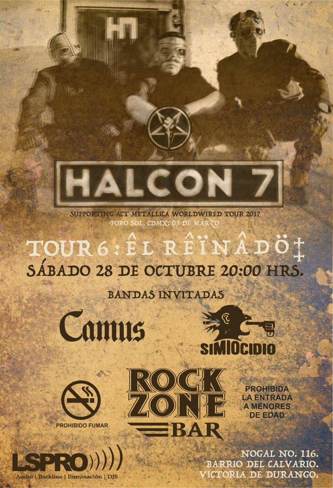 simiocidio's tweet photo. Nos vemos el sábado en Rock Zone
#Halcon7
#Simiocidio https://t.co/ZkJYPmuSgK