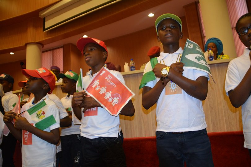 UNICLagos's tweet photo. Children's performance on SDGs at #UNDAYNG at Abuja https://t.co/Pt42kSGAzn
