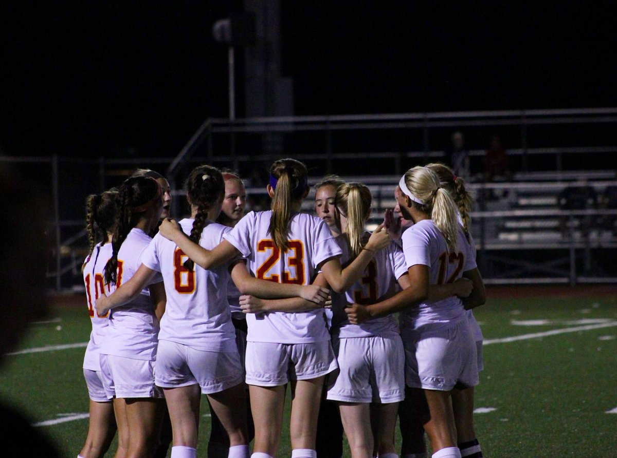 HHSGS2017's tweet photo. HHSGS vs William Tenant @ 7pm! Home playoff game! Come out and support your favorite lady fords! #HPRIDE ❤️💛 https://t.co/lBsaaNbLZZ