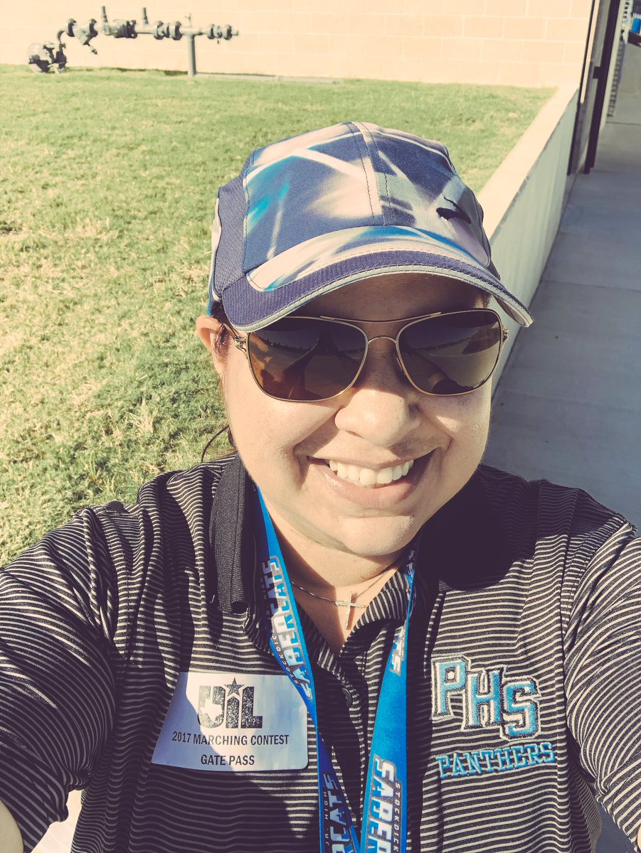 tricia_cuellar's tweet photo. Being there for my community goes beyond the 4 walls of my classroom! Go Panther Band!!  #SJHCats #1stYearFire #paetowband #boostermom https://t.co/zdI5TFCwzo