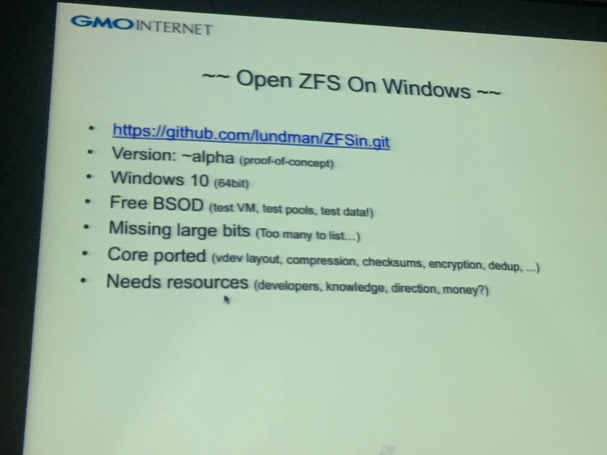 New addition the the #OpenZFS project