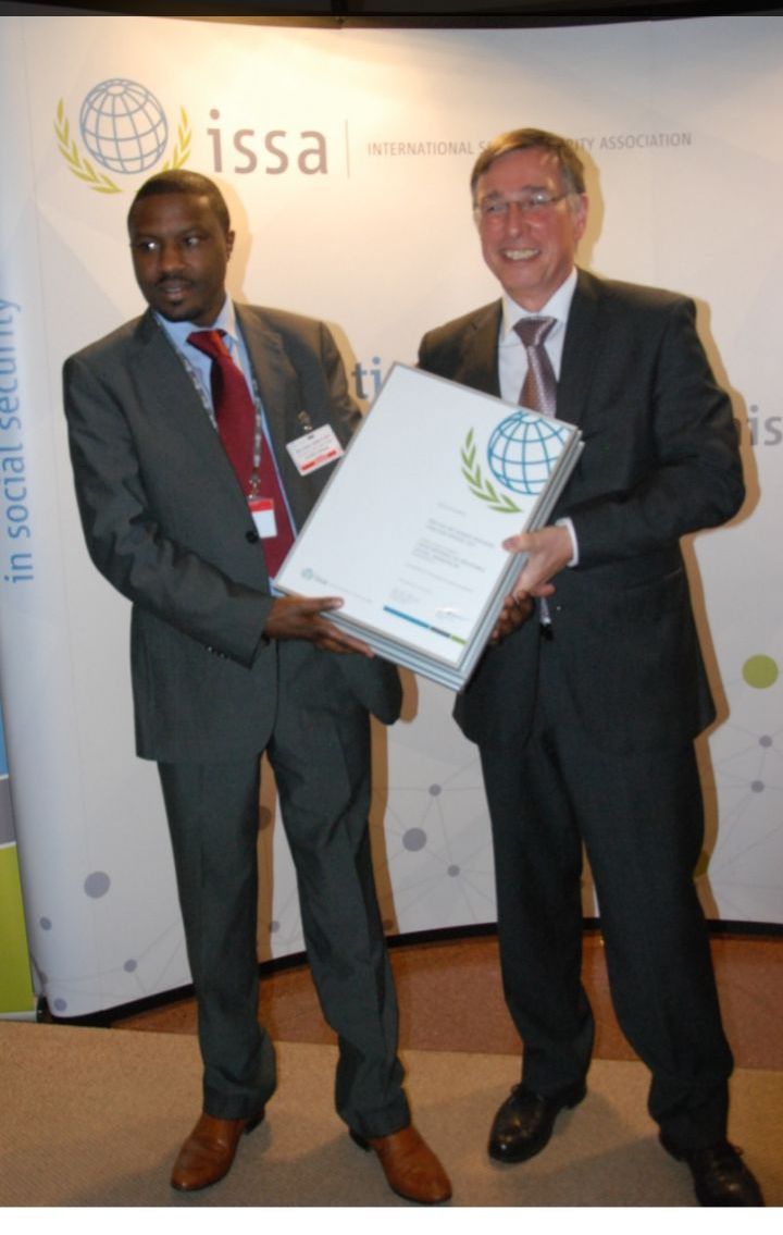 _shakenya's tweet photo. #NHIFKenya received an award during the ISSA social security forum for it's works in the healthcare sector .
#NHIFSupaCover #NHIFKe #TheBest https://t.co/fA8vyuDmMb