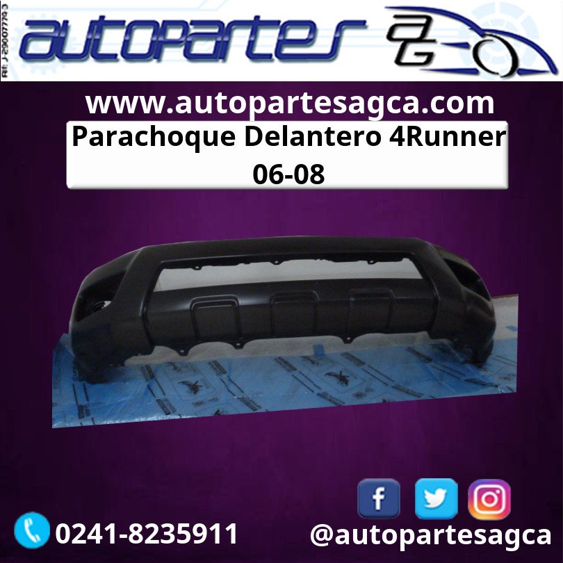 #parachoque #4runner año 06-08 #autopartesagca #repuestos #repuestostoyota #toyota #toyotalife #4x4 #toyota4x4 #toyota4wd #martes #venezuela