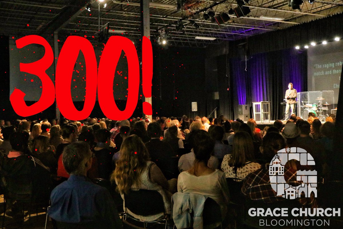 Over 300 came to Grand Opening, and we can't wait to see what all God has in store! Will you join us next week? gracebloomington.us/visit