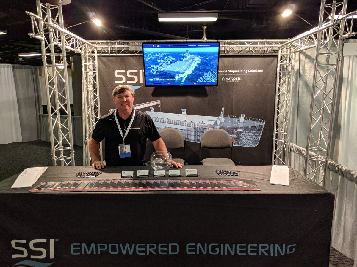 DenisMoraisX's tweet photo. SSI is all ready for #SNAMEMC17
@ShipConstructor https://t.co/iN6ANUqtnj