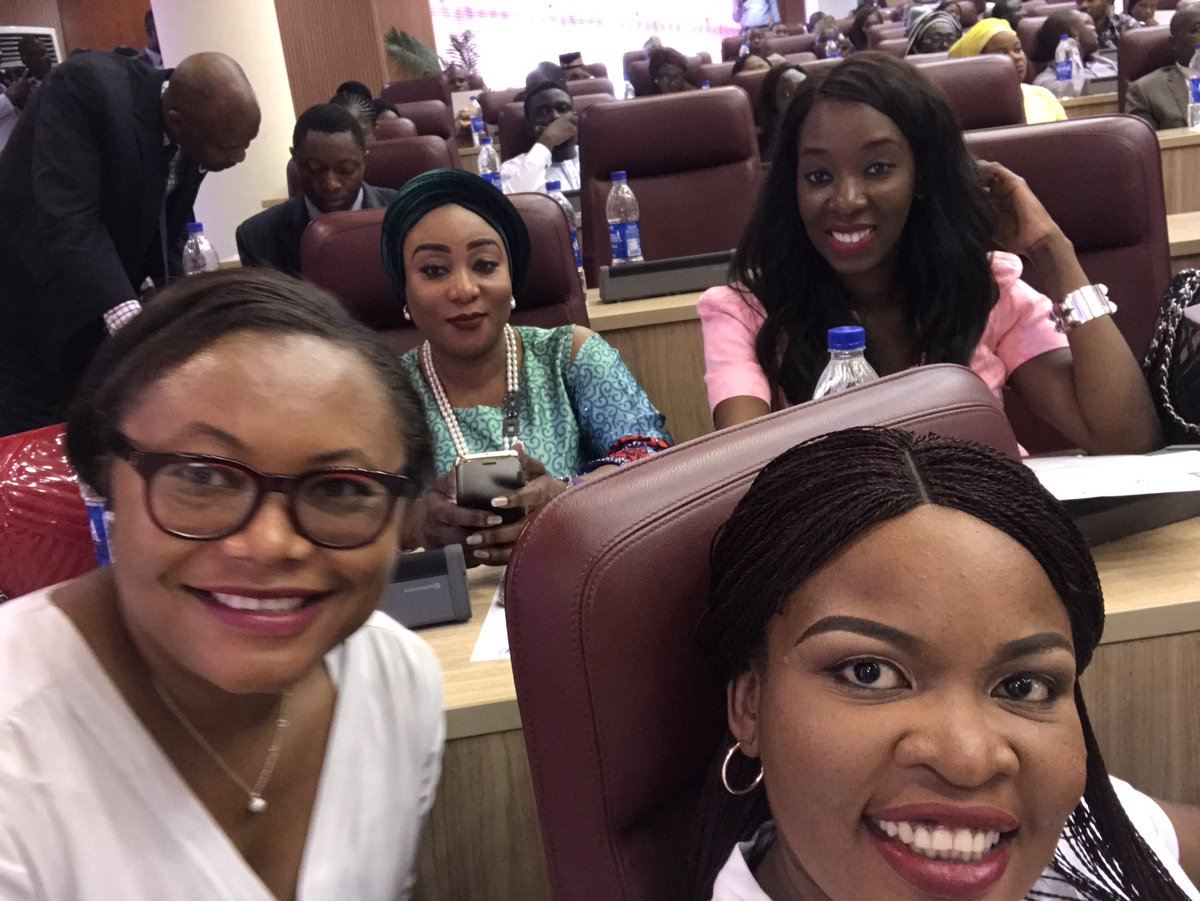 RoseKeffas_G's tweet photo. @estherclimate &amp; colleagues at the UNDAy Celebration~ Concrete Action for SDGs #Action4SDGNg #UNDayNg https://t.co/u4kLtm6alI