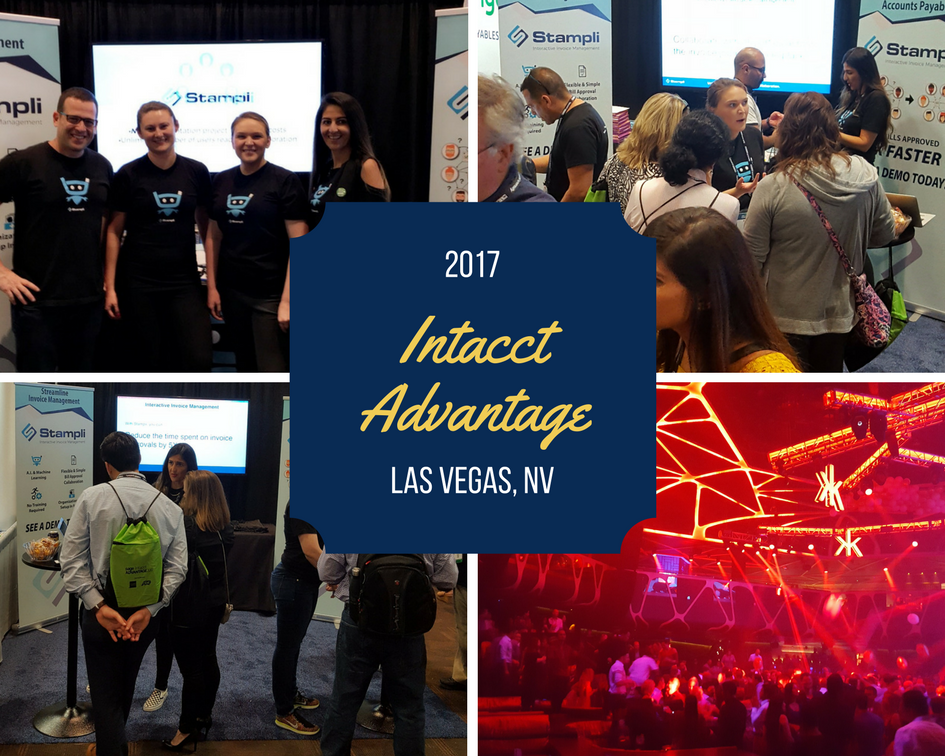 Stampli's tweet photo. What made a #ADV17 a smashing success? Click to read --> https://t.co/GT2MRx6WdR @SageIntacct #Intacct https://t.co/9mdDQEJIUT
