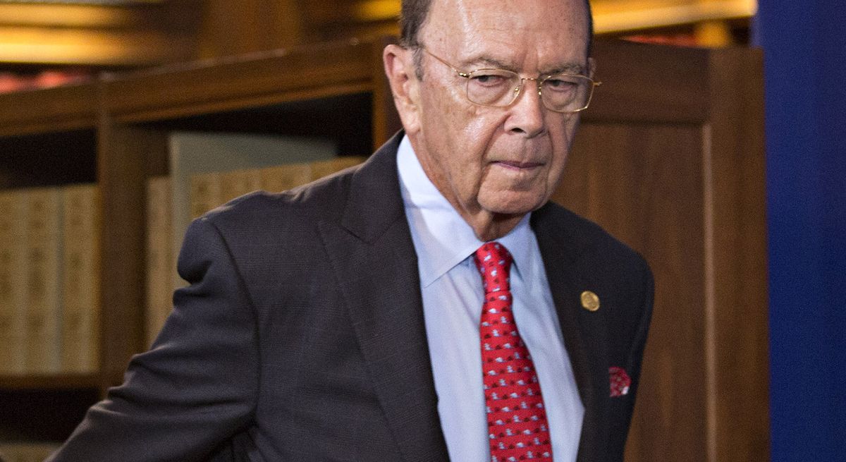 business's tweet photo. Wilbur Ross calls Trump "the most open president we've had in many generations"  https://t.co/OaTYerQVa7 https://t.co/oF632A1pIx