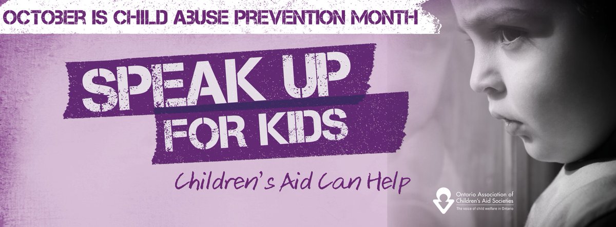 WPS_Amherstburg's tweet photo. October is Child Abuse Prevention Month. How do you #SpeakUp4Kids? https://t.co/mMNvi1d55Q