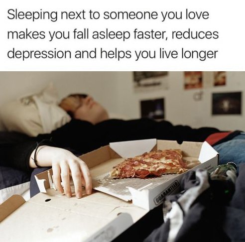 Deliveras Gr Sleeping Facts Sleeptight Foodlovers Meme