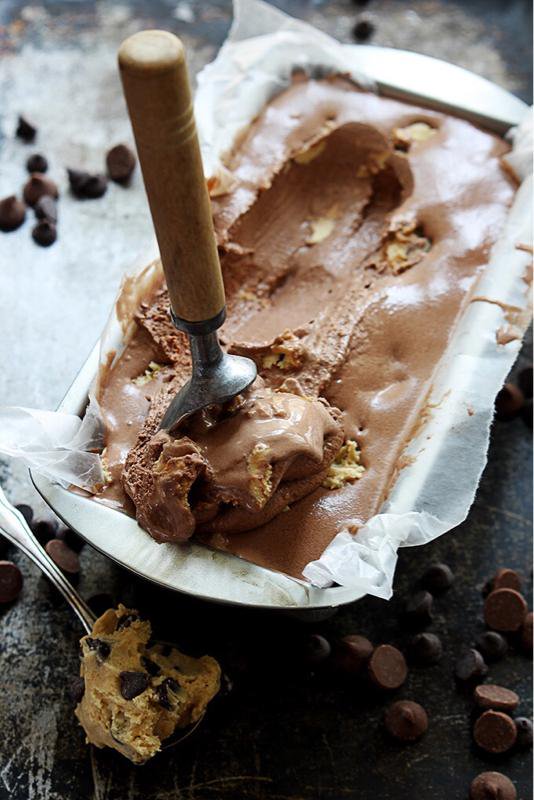 Cooking4Kitchen's tweet image. Chocolate Cookie Dough Ice Cream 😘😘😍