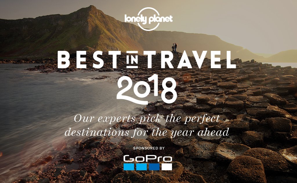 lonelyplanet's tweet photo. Feast your eyes on our all-new #BestinTravel recommendations for 2018... https://t.co/ACiPs3ejA9 https://t.co/AabcQROxsU