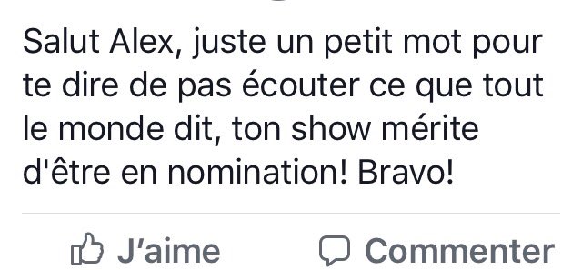 PiHebert's tweet photo. Mon fun: écrire aux humoristes en nomination et jouer dans leur t��te. 😂😂😂
#GalaDesOlivier
#AlexBarrette https://t.co/dxDisZIN7H