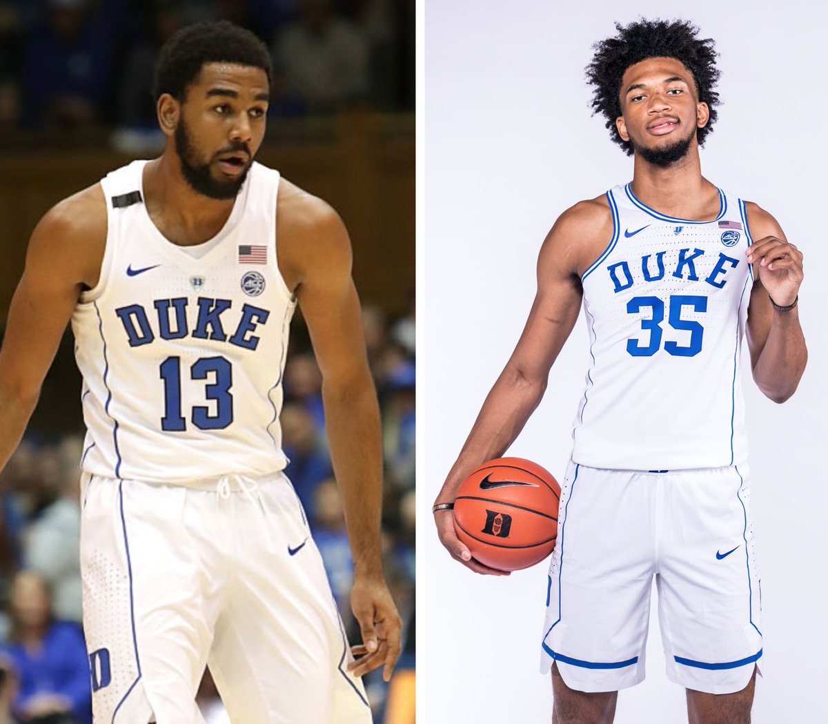 duke white jerseys