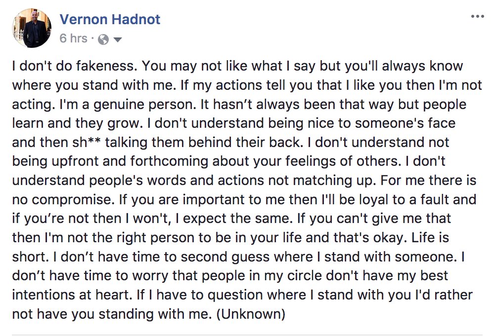 vernonhadnot's tweet photo. #idontdofake https://t.co/kbHR1lUWuk
