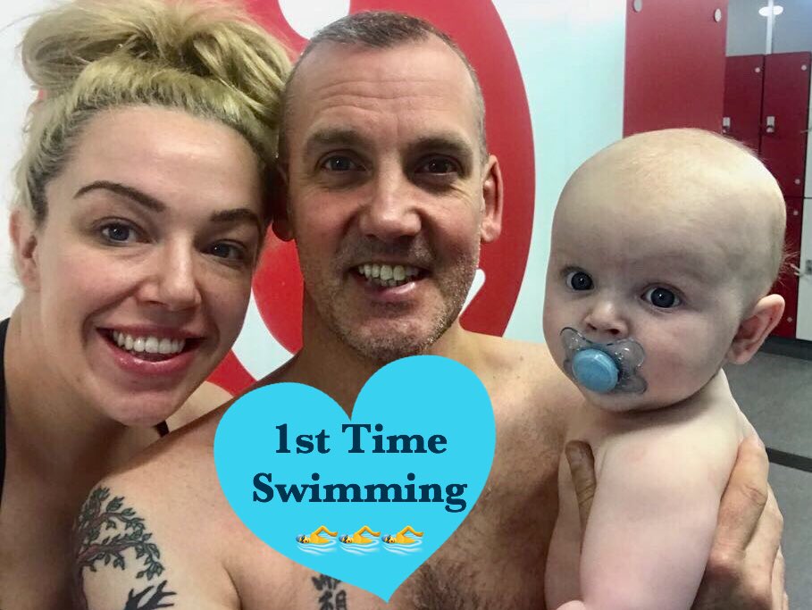 MissAliG27's tweet photo. We officially have a water baby @shanelegend23 💙👶🏼💙 #Waterbaby #SplashSplash #Babyboy #FirstTimeSwimming 🏊🏊 https://t.co/gLoyc8kWvT