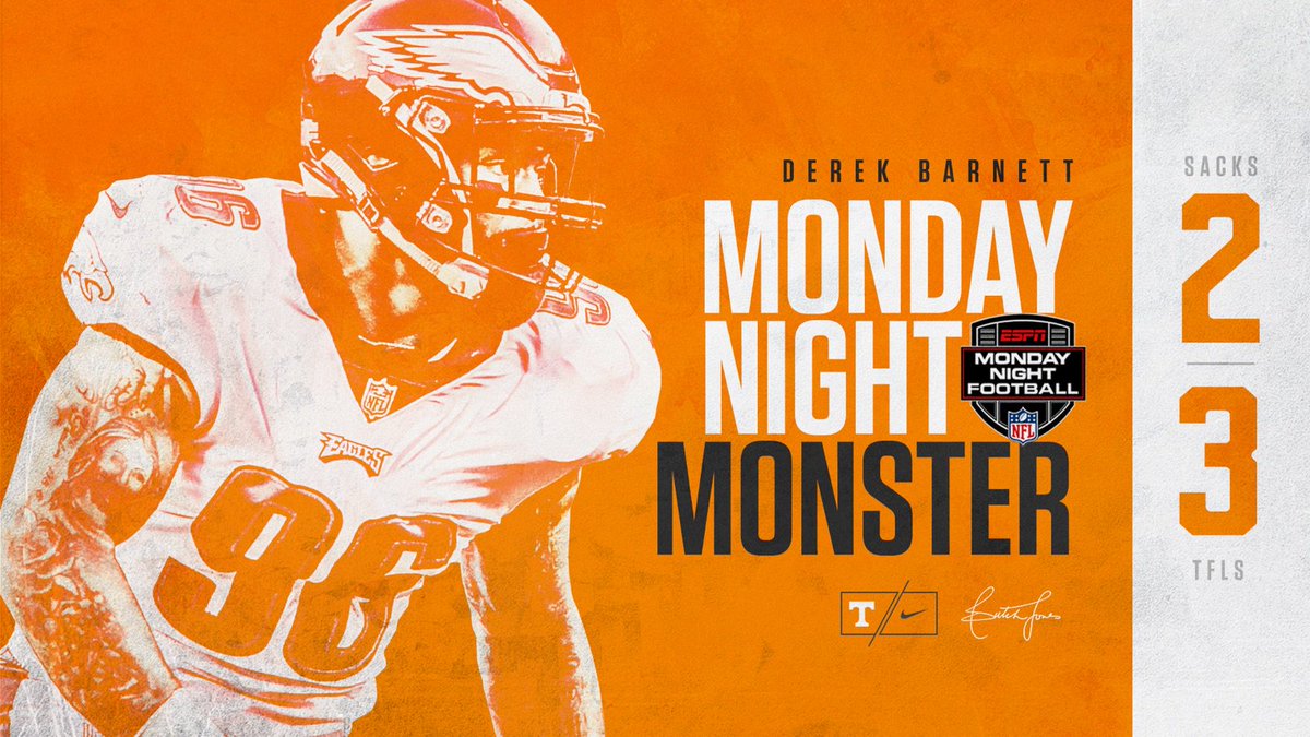 Vol_Football's tweet photo. #VFL got after it on Monday night! 🍊🏈 https://t.co/1Eqo3D5zvm