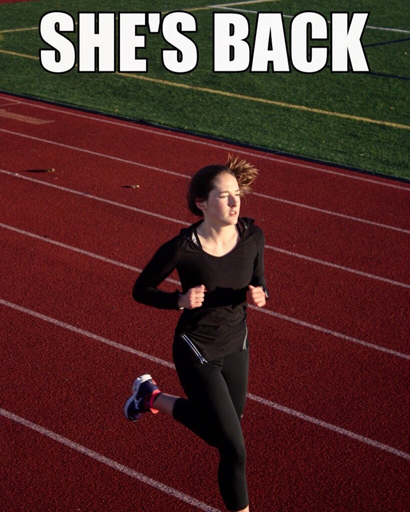 After battling back from an early season injury sophomore Emily Manfra is back just in time for conference! 
#hardwork #nevergiveup #suxctf