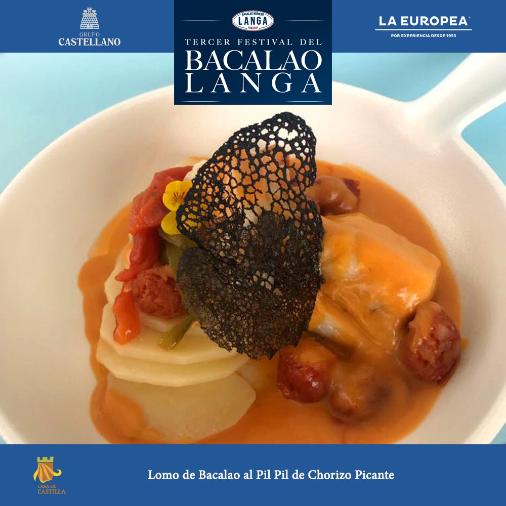 ¡Visítanos y se parte de este delicioso festival! #TercerFestivaldeBacalaoLanga @LaEuropeaMexico