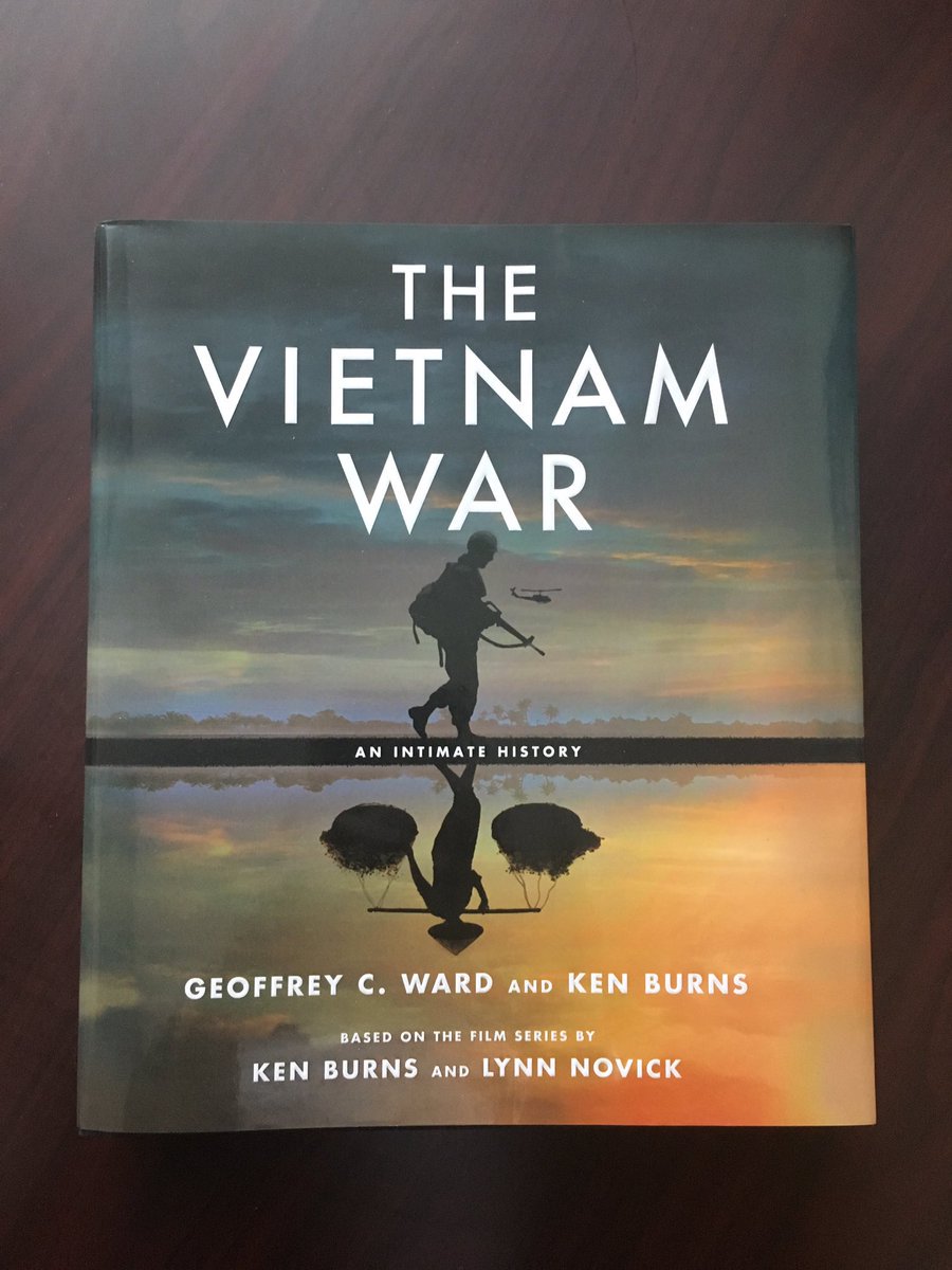 wetatvfm's tweet photo. Watching #VietnamWarPBS  tonight? Retweet by 9am on 10/25 to win a copy of companion book "The Vietnam War: An Intimate History". (US only.) https://t.co/07LZaCbKBI