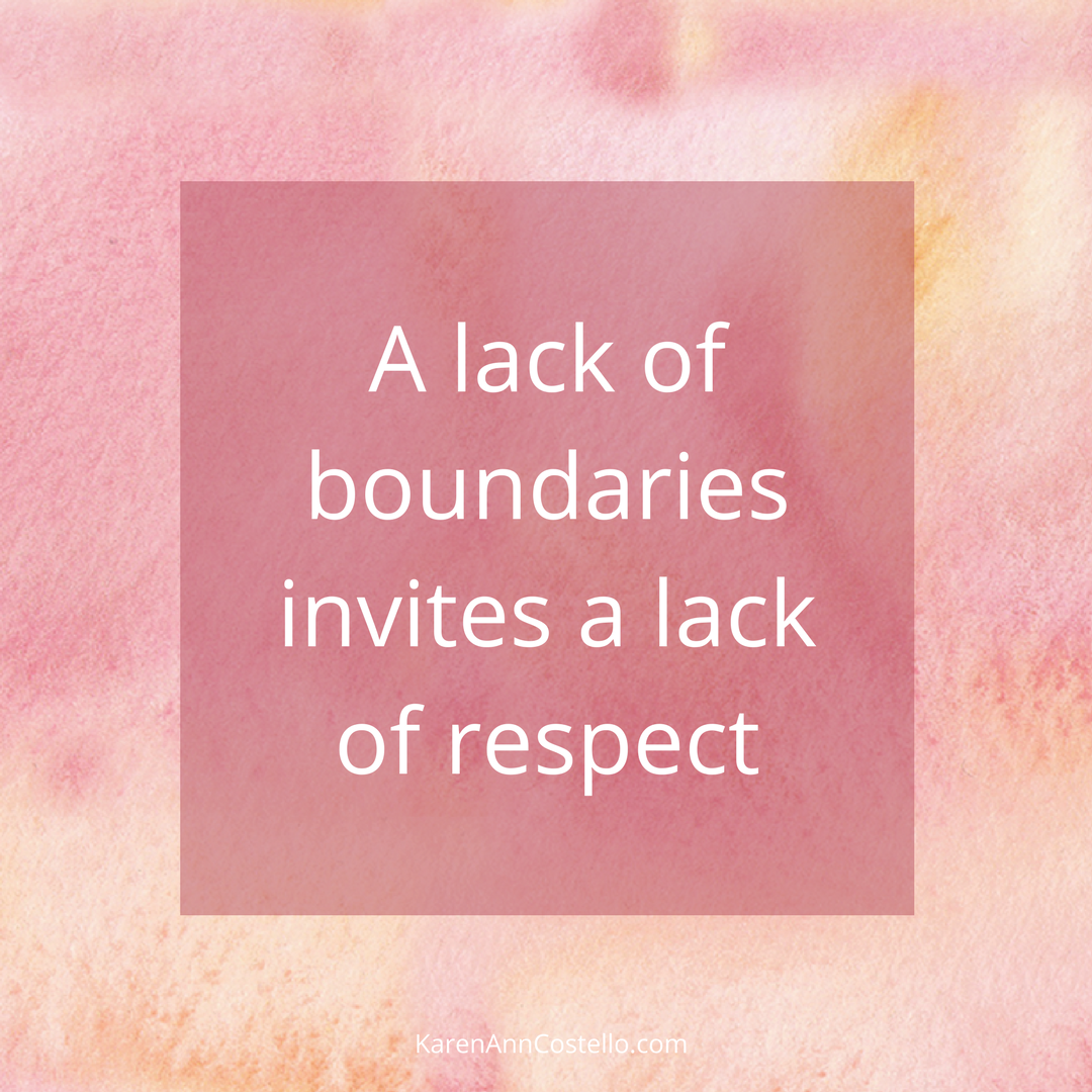 KarAnnCostello's tweet photo. What #boundary do you need to set today? 
#divorce #healyourheart #happyevenafter https://t.co/QGS1E9RDI3
